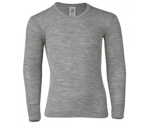 Engel - Kids' Undershirt L/S - Merino base layer size 164, grey