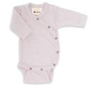 Engel - Kid's Wickelbody L/S mit Druckknöpfen an der Seite - Body size 50, white