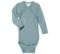 Engel - Kids' Wraparound Bodysuit L/S - Merino base layer size 62/68, turquoise