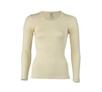 Engel ladies’ long-sleeved vest - Beige - UK 10