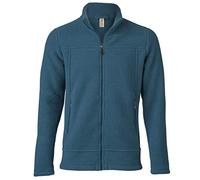 Engel Men's Fleece Jacket, 100% Virgin Wool, Gentian, 58-60