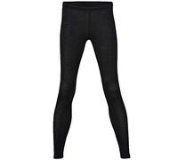 Wool Silk Women's Leggings, Size UK 8 - 18, 2 Colours - Black - UK 22