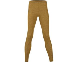 Engel Natur, Women's Leggings, 100% Wool (Controlled Organic Cultivation) (42-44, Saffron), saffron