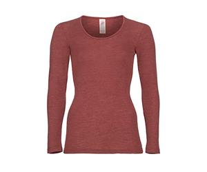 Engel Natur, Women's Long-Sleeved Undershirt, 70% Wool (kbT), 30% Silk (38-40, Copper)