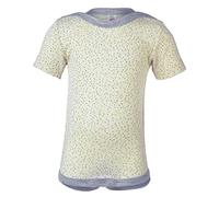 Engel Natural baby bodysuit short sleeve, 70% wool (kbT) and 30% silk - Beige - 62/68 cm