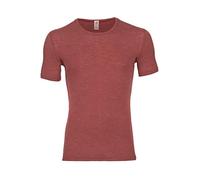 Engel Nature Men's Wool and Silk T-Shirt, Copper, 36 UK/38 UK