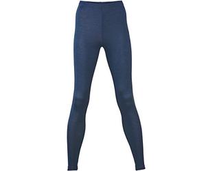 Engel, Thermal Leggings, Organic Merino Wool, Mulberry Silk Base Layer (UK 10/12 - EU 38/40, Navy)