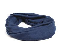 Engel Natural Tube Scarf 70% Wool 30% Silk for Men and Women, navy, One Size
