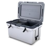 ENGEL Ultra-Light 56.8 L Cooler Box - Injection Molded Cool Box Large Enough for 80 Cans, Keeps Ice up to 7 Days, Camping Cooler Suitable for Picnics, Festivals, Beach & Travel, 75 x 45.7 x 43.2 CM