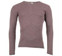 Engel - Undershirt L/S - Merino base layer size 50/52, brown