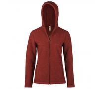 Engel - Women's Jacket with Hood - Wool jacket size 46/48, red