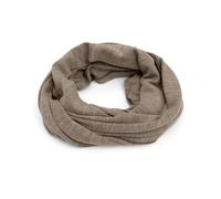 Engel Women's Men's Tube Scarf Loop scarf 70% Wool (kbT), 30% Silk (Walnut)