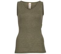 Engel, Women's Sleeveless Thermal Vest, Organic Merino Wool / Mulberry Silk | Warming and temperature regulating