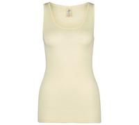 Women's tank top, wool/silk, sizes XS/S - XXL, 3 colours - Beige - UK 12