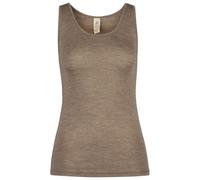 Engel - Women's Trägerhemd - Merino base layer size 34/36, brown