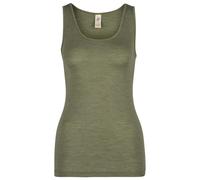 Engel - Women's Trägerhemd - Merino base layer size 34/36, olive