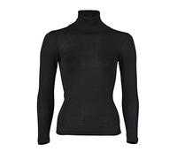 Engel, Women's Turtleneck Jumper, 70% Wool (kbT), 30% Silk, black, 20