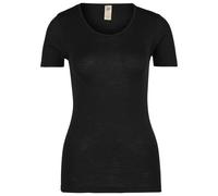 Engel - Women's Undershirt S/S - Merino base layer size 42/44, black