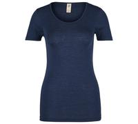 Engel - Women's Unterhemd S/S - Merino base layer size 34/36, blue