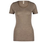 Engel - Women's Unterhemd S/S - Merino base layer size 34/36, brown