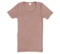 Engel - Women's Unterhemd S/S - Merino base layer size 34/36, brown