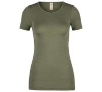 Engel - Women's Unterhemd S/S - Merino base layer size 42/44, olive