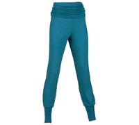 Engel - Women's Yoga Hose - Yoga bottom size XL, turquoise/blue