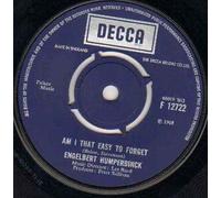 ENGELBERT HUMPERDINCK - AM I THAT EASY TO FORGET - 7 INCH VINYL / 45