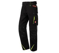 Engelbert Strauss 65511 e.s.Motion 2020 Trousers (58, Black/Warning Yellow)
