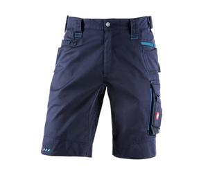 Engelbert Strauss e.s.Motion 2020 Work Trousers, Shorts, Dark Blue/Atoll, EU 50 / UK 22