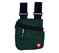 Engelbert Strauss e.s.Motion Worker Bag - Practical for Crafts & DIY - Versatile with Multiple Compartments and Attachment Loops (Green/Black)