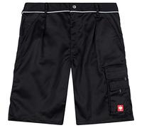 Engelbert Strauss Men Work Shorts e.s.Image, Color:Black, Size:50