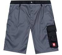 Engelbert Strauss Men Work Shorts e.s.Image, Color:Grey/Black, Size:48
