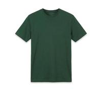 Engelbert Strauss Men's T-Shirt e.s. Cotton, Breathable Basic Shirt with Crew Neck - Robust Work & Leisure Shirt, Green, L