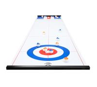 Engelhart - 340500 - Giant Curling and Shuffleboard Game 180CM - Easy assembling - magnetic strips