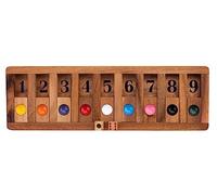 Engelhart 350120 - Shut the Box - Canoga Pub Game - Eco Wooden Game for Ages 6+