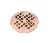 Engelhart - Pretty English solitaire game, 33 holes wooden 23 cm - 200119