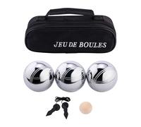 Engelhart French Boules Petanque Balls Garden Game Set with Carry Case