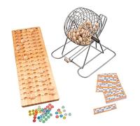 Engelhart - Metal Bingo Lattocage 10" whith 90 wooden balls and controll board