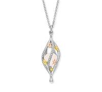 Engelsrufer 32022694 Women's Necklace 925 Silver Coloured Stone Rose Quartz, one size