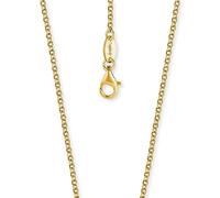 Engelsrufer Angel Whisperer Belcher Chain Necklace Gold Plated 925 Sterling Silver Thickness 2.1 mm (0.08") Length 50 cm (19.69")