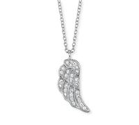 Angel Whisperer Silver Wing Necklace ERN-LILWING-ZI