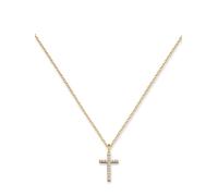Engelsrufer ERN-LILCROSS-ZI-G Cross Ladies Necklace 38mm, adjustable