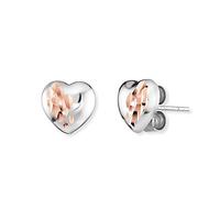 Engelsrufer Women's Stud Earrings Heart Silver ERE-ME-HEART-BIR