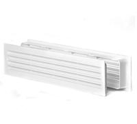 Engera Bathroom Door Air Vent Grille Two Sided Ventilation Cover for Restroom, Warehouse, Storage Doors | Interior Door Transfer Grill 453mm x 91mm (18.1"x3.6")