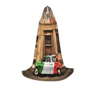 ENGhjes Beautiful Italy Cosplay Gear Hooded Cape Cloak For Teen Halloween Party Witch Vampire Wizard Masquerade Ball