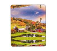 ENGhjes Country Farm Large Gaming Mouse Pad With Stitched Edges, Durable Non-Slip Natural Rubber Base