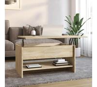 engin lift-up wooden coffee table in sonoma oak
