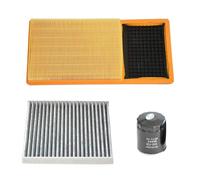 Engine air filter 3Pcs Cabin Air Oil Filter Set For MG MG3 1.3/1.5L 2011-2019 SW 1.5 L 2015-2017 Xross 2011-2013 30005099 LPW100180 8105005BALS150