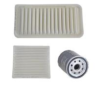 Engine air filter 3Pcs/set Car Air Filter Cabin Filter Oil Filter for Toyota for Corolla 1.6L 1.8L Geely GC7 Lifan 620 17801-22020 88568-52010 JX0605B